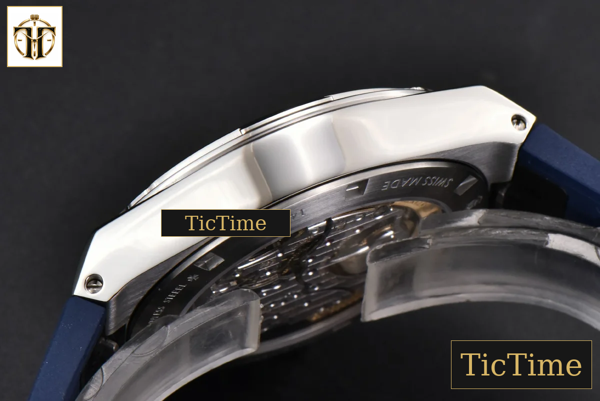 Overseas Tourbillon 6000V 42.5mm BBRF Blue Dial Blue Rubber Strap Tourb — foto 16