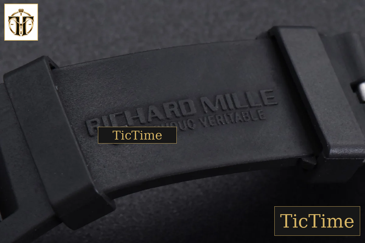 NTPT RM055 42mm RMF White Skeleton Dial Black Rubber Strap RMUL2 — foto 28