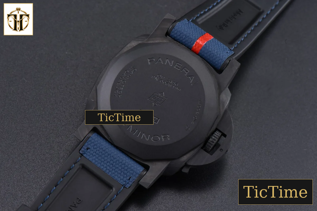 Luna Rossa Carbotech PAM1529 44mm VSF Blue Dial Rubber Strap P.9010 — foto 17