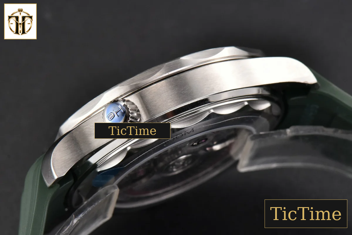Seamaster Diver 300M 42mm VSF Green Ceramic Green Dial Green Rubber Strap VS8800 — foto 14
