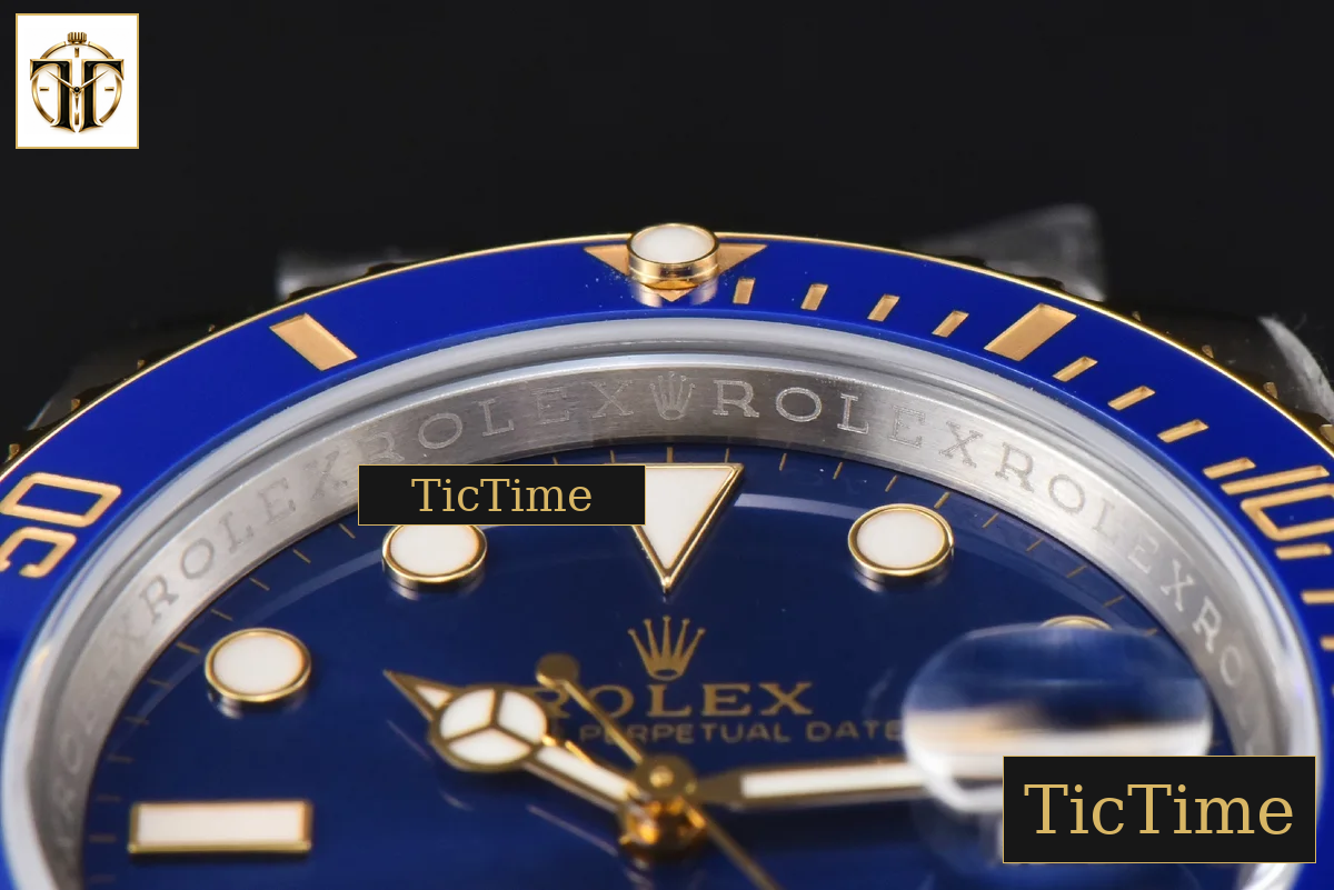 Submariner LB 904L 116613 King Factory YG/SS Blue Ceramic Blue Dial SS Bracelet VR3135 — foto 13
