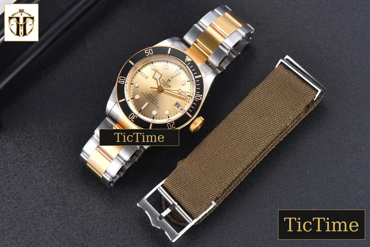 Heritage Black Bay S&G 41mm ZF YG Dial YG/SS Bracelet A2824 — foto 24
