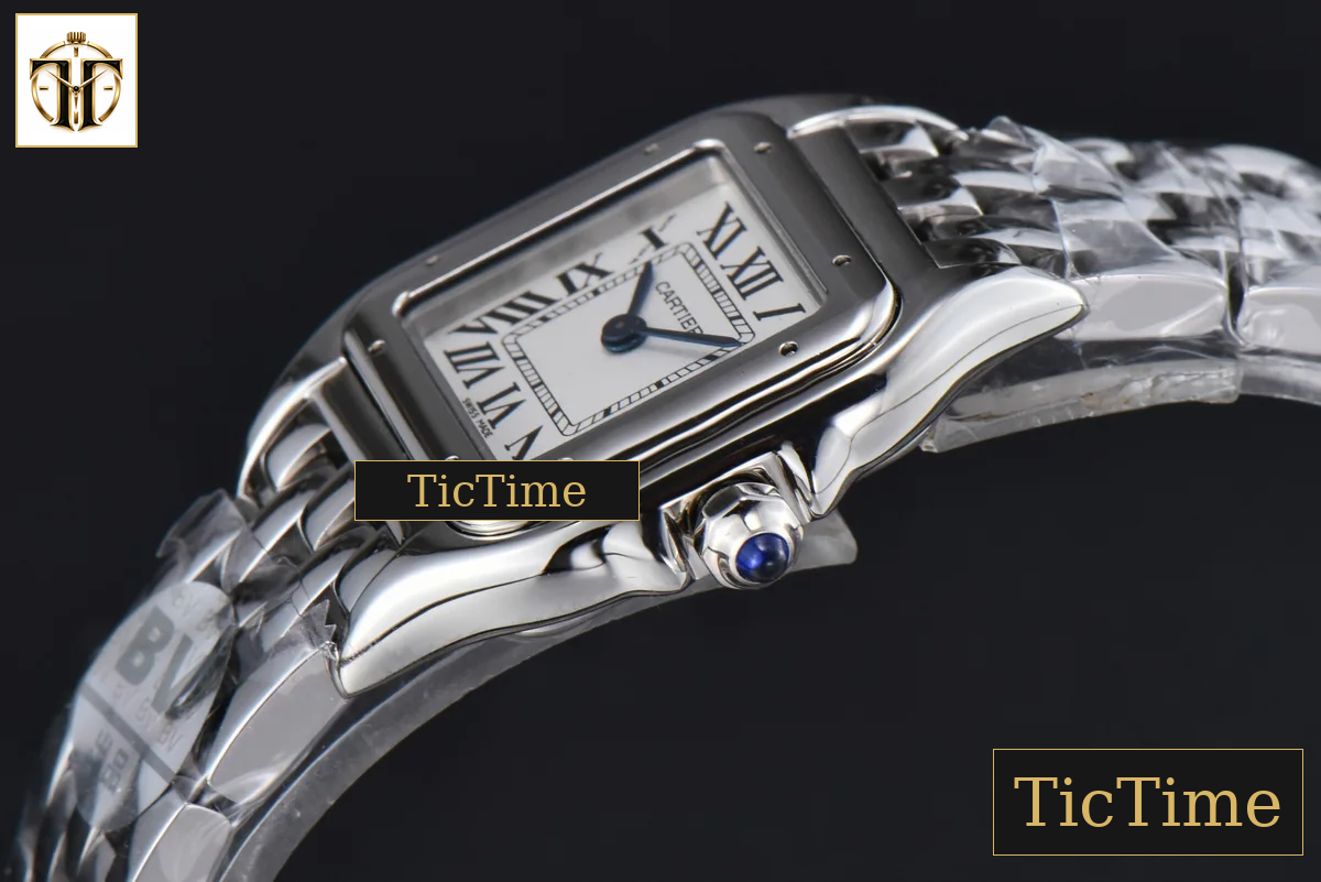 Panthère Secrete Ladies 22mm BVF SS White Dial SS Bracelet Ronda Quartz — foto 10