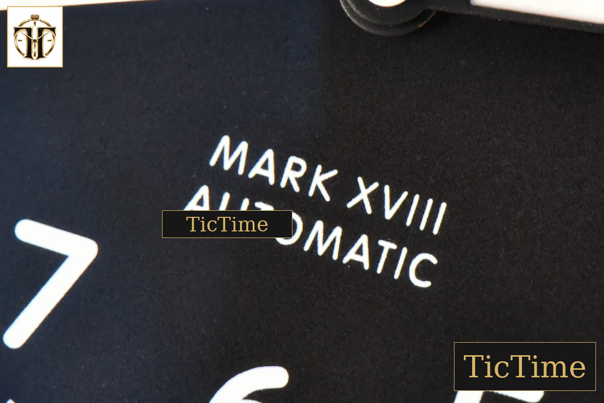 Mark XVIII IWC327009 40mm V7F Black Dial Black Leather Strap A2892 — foto 9