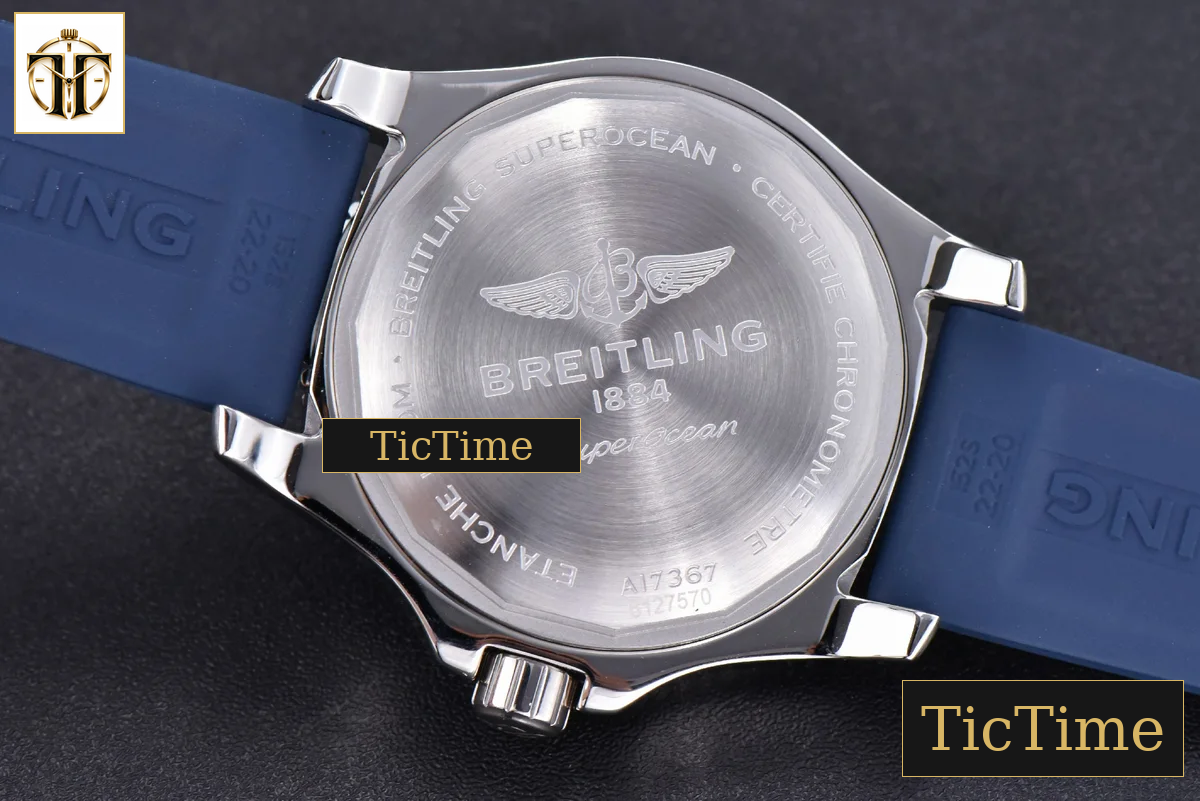 Superocean Automatic 44mm TF Blue Dial Blue Rubber Strap A2824 — foto 13