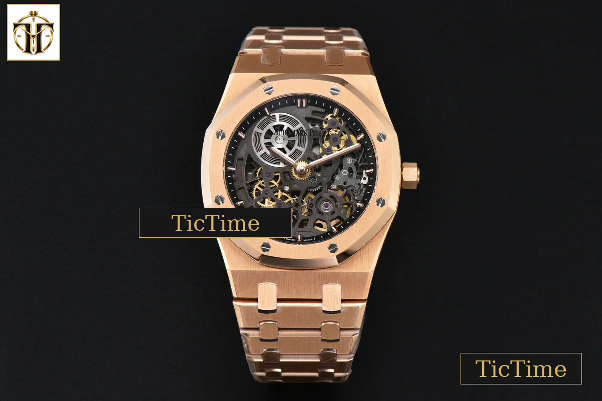 Royal Oak 16204 39mm ZF RG Skeleton Dial RG Bracelet A7124 — foto 2