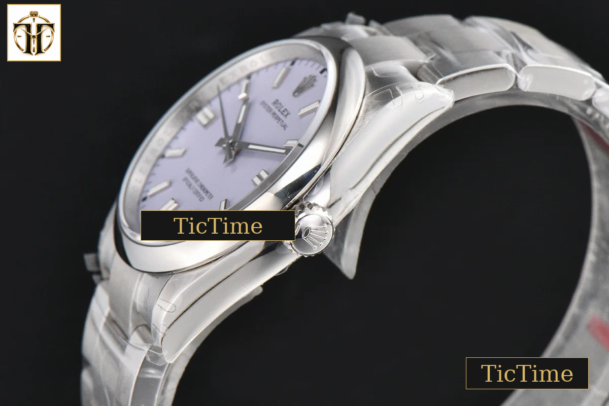 Oyster Perpetual 904L Lavender 126000 36mm VSF Purple Dial SS Bracelet V2 VS3230 — foto 11