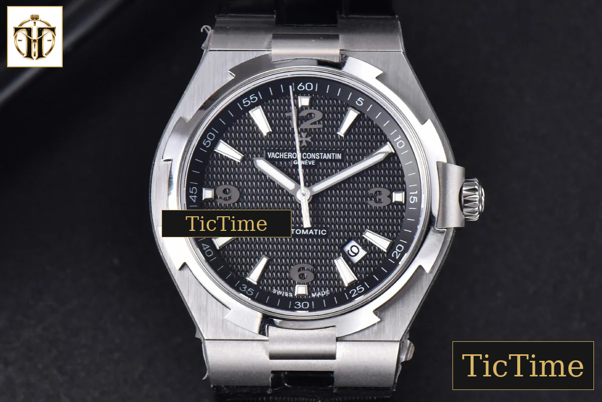 Overseas 47040 42mm MKF Gray Textured Dial Rubber Strap 9015 — foto 2