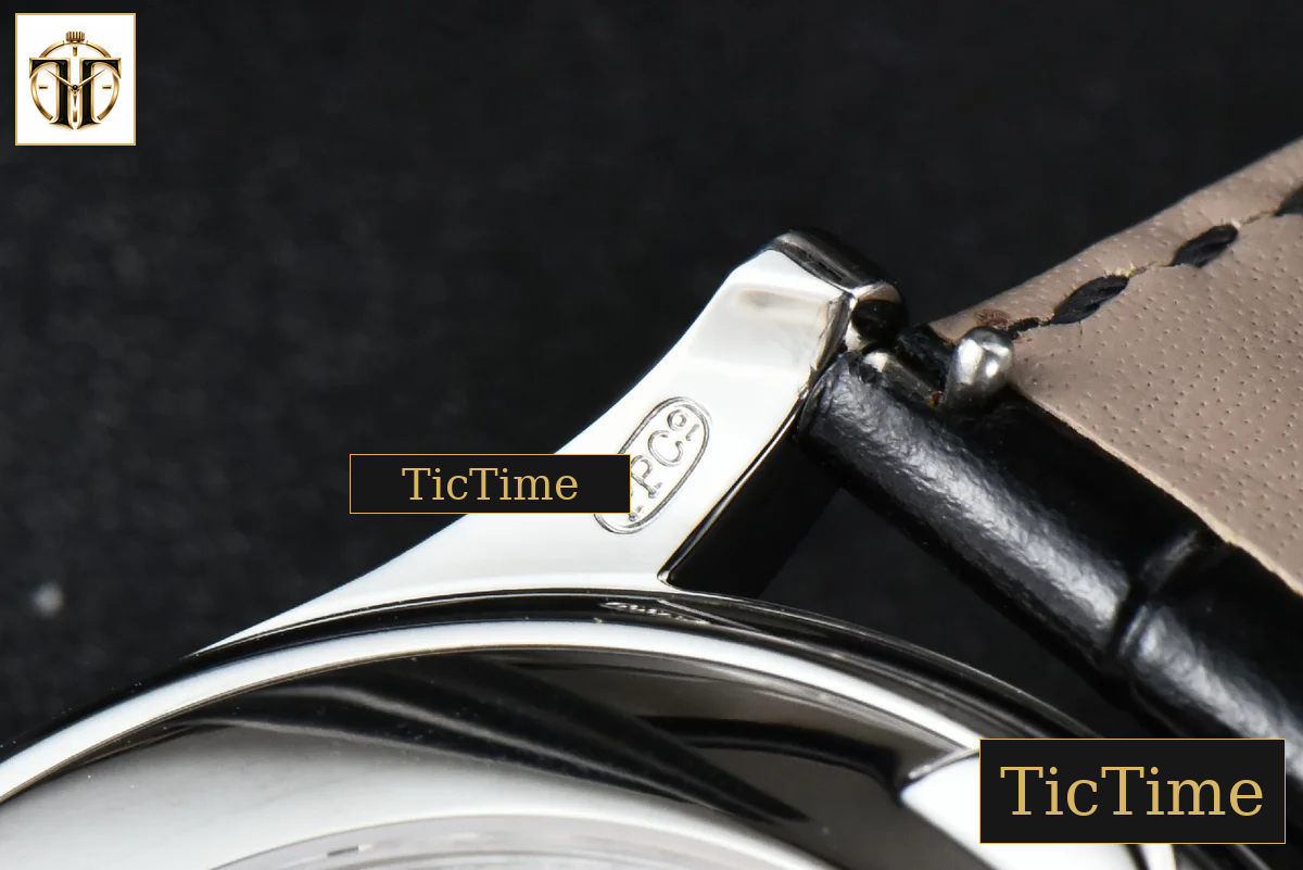 Complications 5396 38.5mm ZF White Dial Moonphase Stick Markers Black Leather Strap MY9015 — foto 23