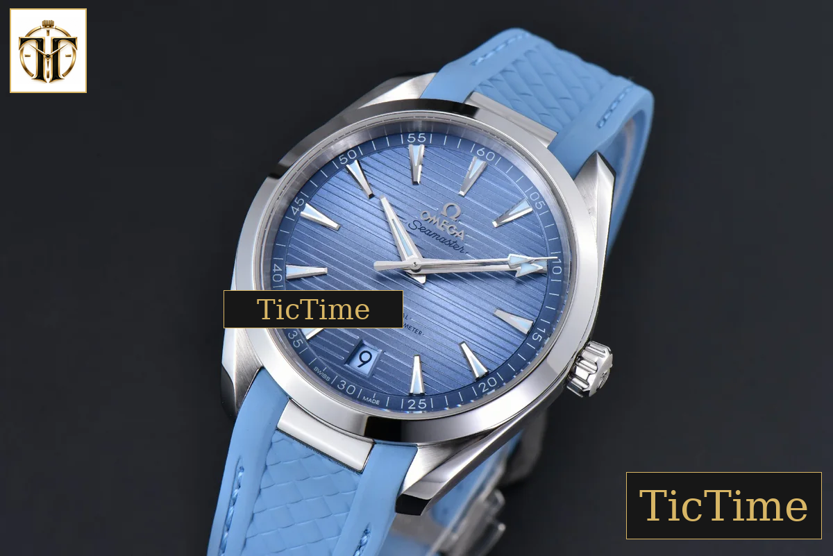 Aqua Terra 150m Summer 41mm VSF Blue Dial Rubber Strap A8900 — foto 5