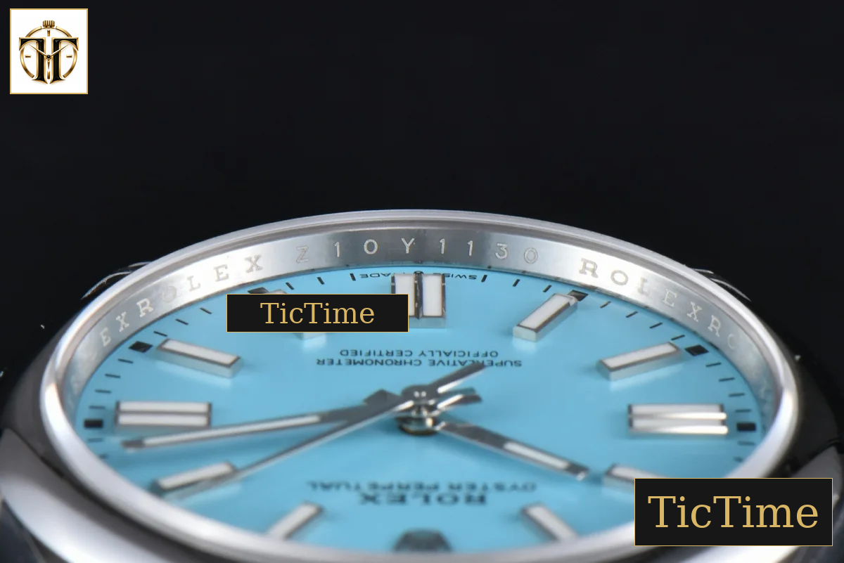 Oyster Perpetual 904L 124300 41mm VSF Tiffany Dial Oyster Bracelet VS3235 — foto 13