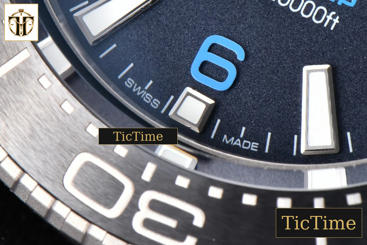 Seamaster Ultra Deep 6000M 45.5mm VSF Titanium Black Dial Nylon Strap A8912 — foto 4