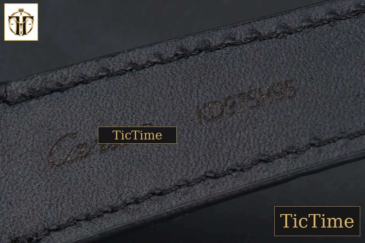 Santos de Cartier XL 40mm AF SS Black Dial Black Bezel Black Leather Strap Miyota 9015 — foto 29