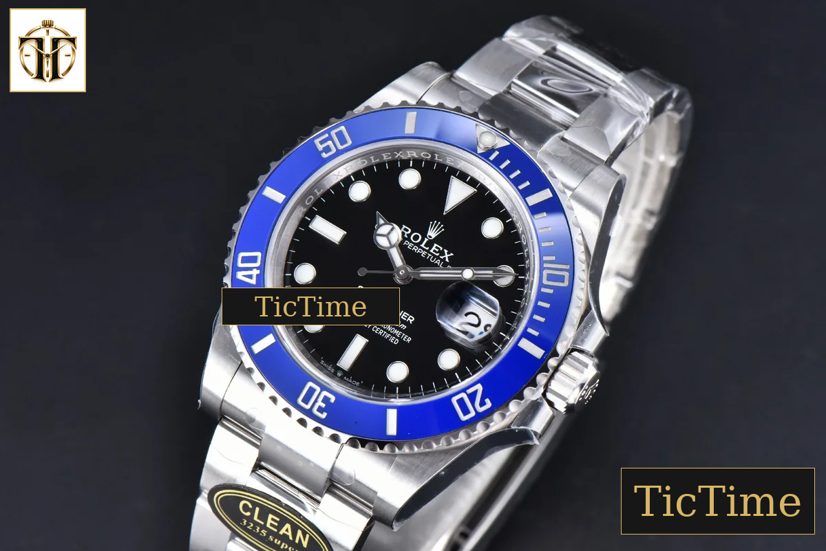 Submariner LB 904L 126619 41mm Clean Factory Ceramic Blue Dial SS Bracelet VR3235 — foto 4