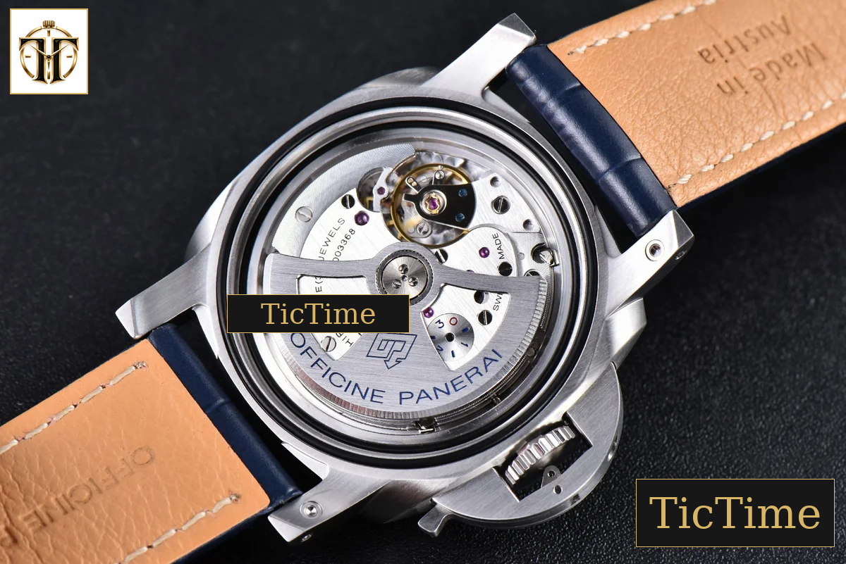 Luminor GMT PAM1033 44mm VSF Blue Dial Blue Leather Strap P9011 — foto 21