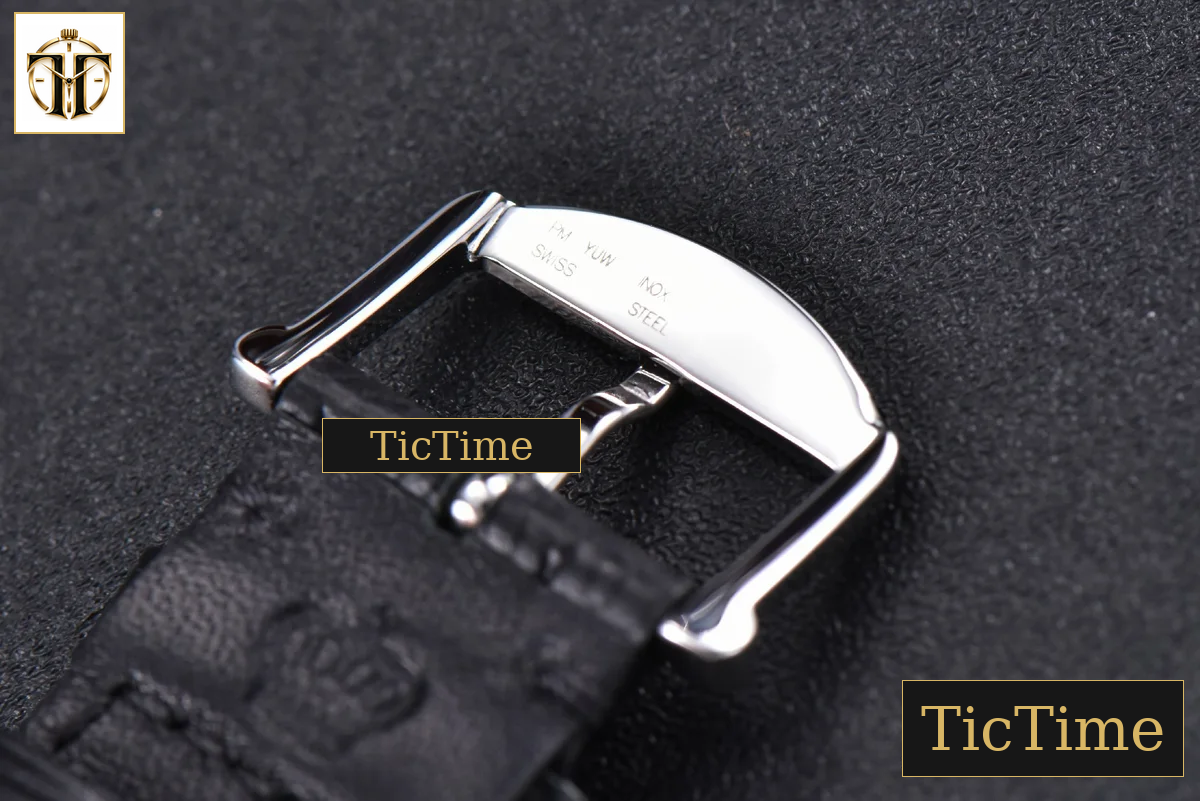 Portofino ‘150 Years’ 40mm V7F White Dial YG Markers Black Leather Strap / A2892 — foto 22