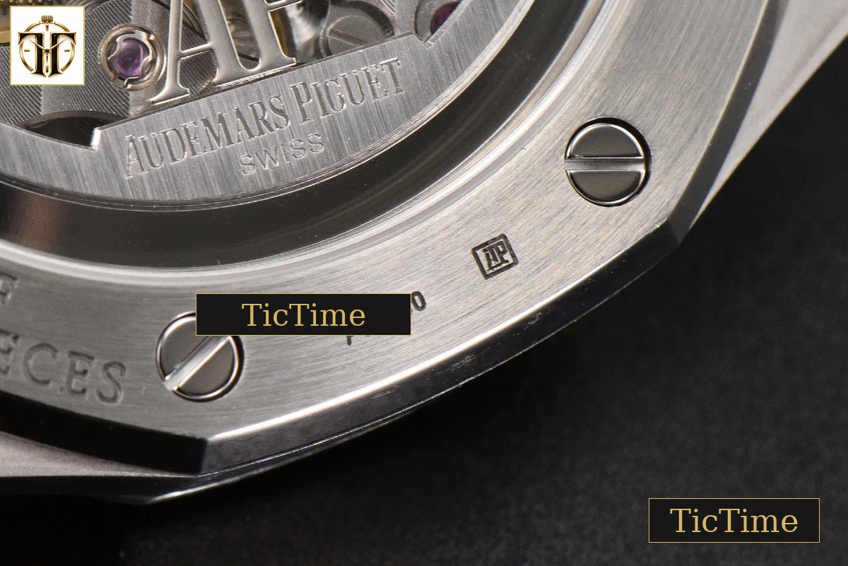 Royal Oak ’50th Anniversary’ 15510 41mm ZF Ice Blue Dial Diamond Marker SS Bracelet SA4302 — foto 27