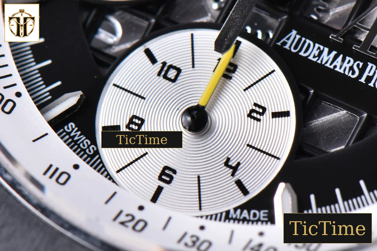 Royal Oak Offshore Ruben Barrichello II 44mm JF Skeleton Dial Black Leather Strap V2 A3126 — foto 8