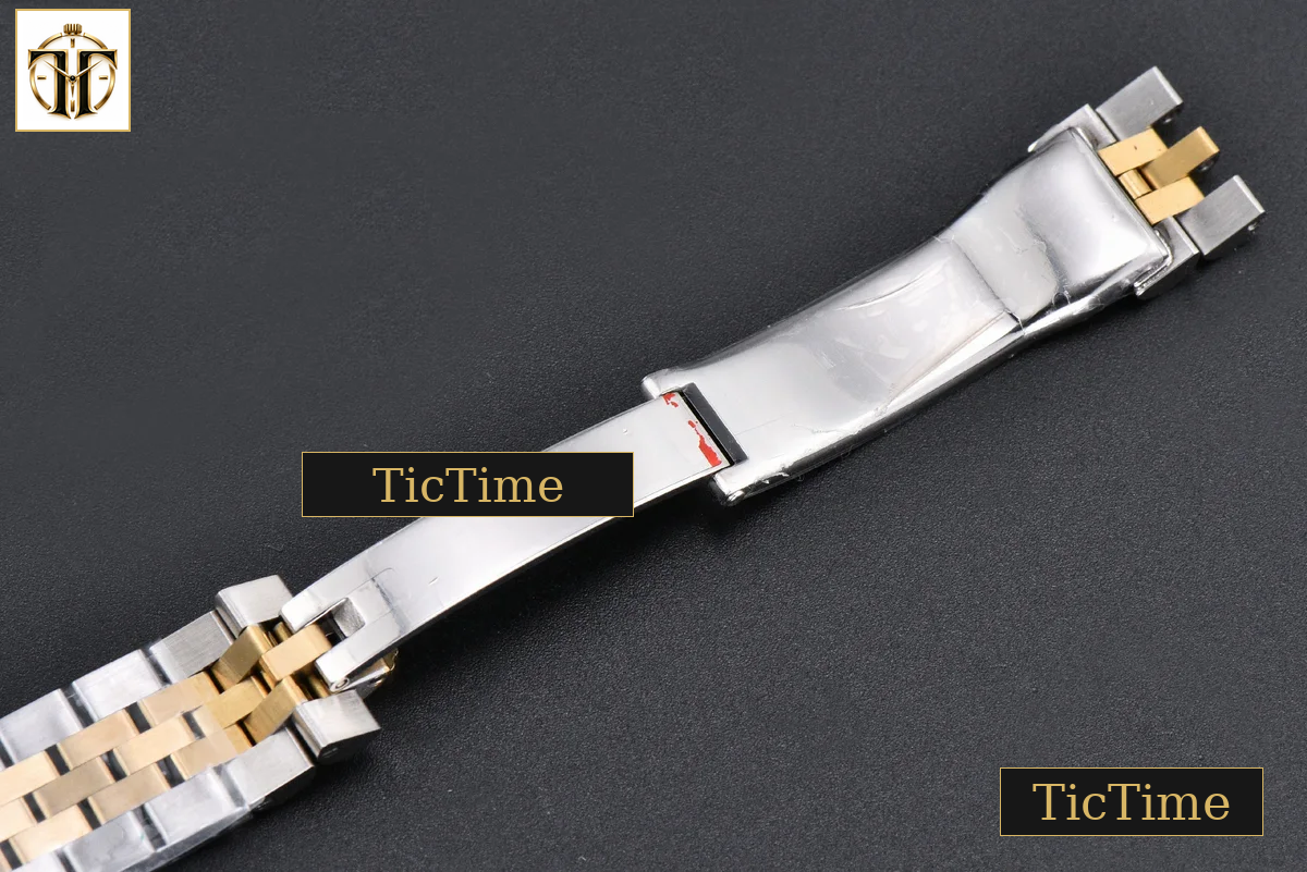 DateJust 904L 31mm GMF Diamond Bezel Red Dial Diamond Marker YG/SS Jubilee Bracelet A2824 — foto 30