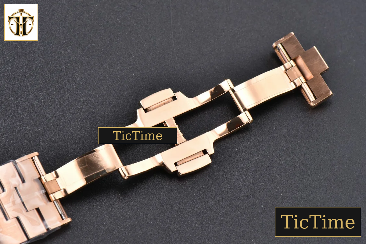 Overseas 4500V 41mm ZF RG Blue Dial RG Bracelet A5100 — foto 34