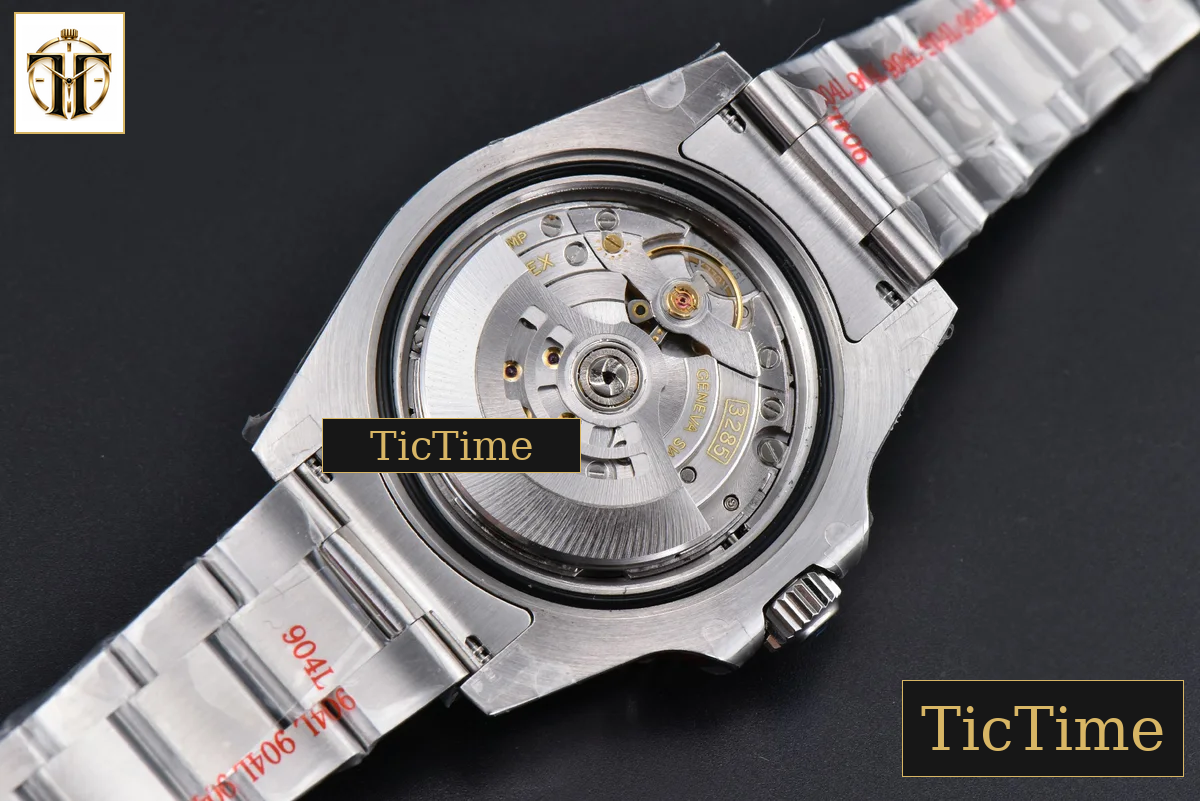 GMT Master II GRNR 904L 126710 40mm GMF Black/Gray Bezel Black Dial Osyter Bracelet VR3285 — foto 25