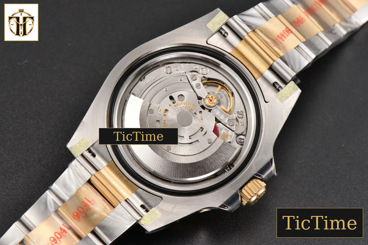 GMT Master II 116713 40mm Clean Factory YG/SS 904L Black Dial Oyster Bracelet VR3186 — foto 22