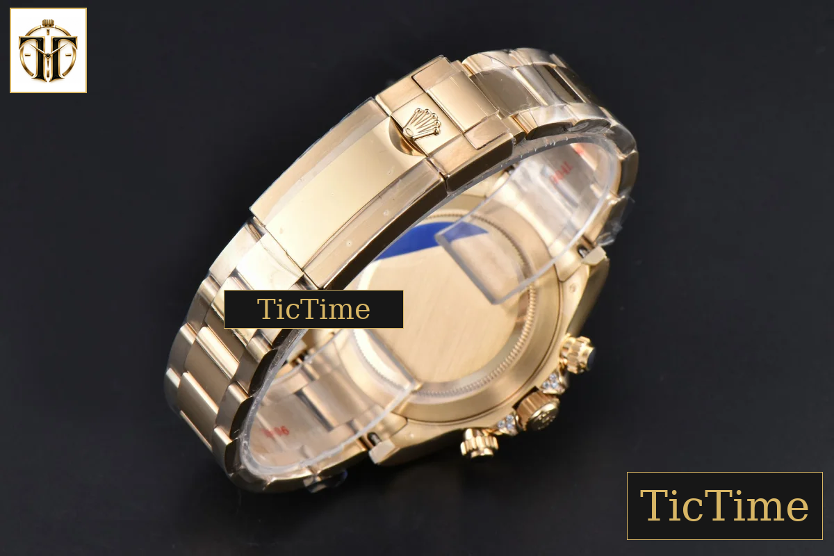 Daytona Rainbow 116598 ZF Black Diamonds Dial YG Bracelet SH4130 — foto 19