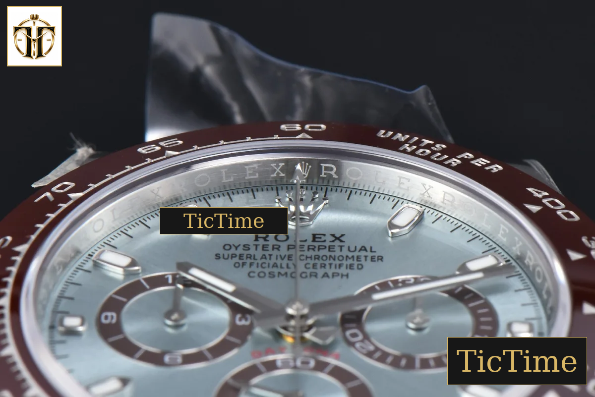 Daytona 116506 40mm APSF SS Ice Blue Dial Ceramic Bezel SS Bracelet SH4130 — foto 13