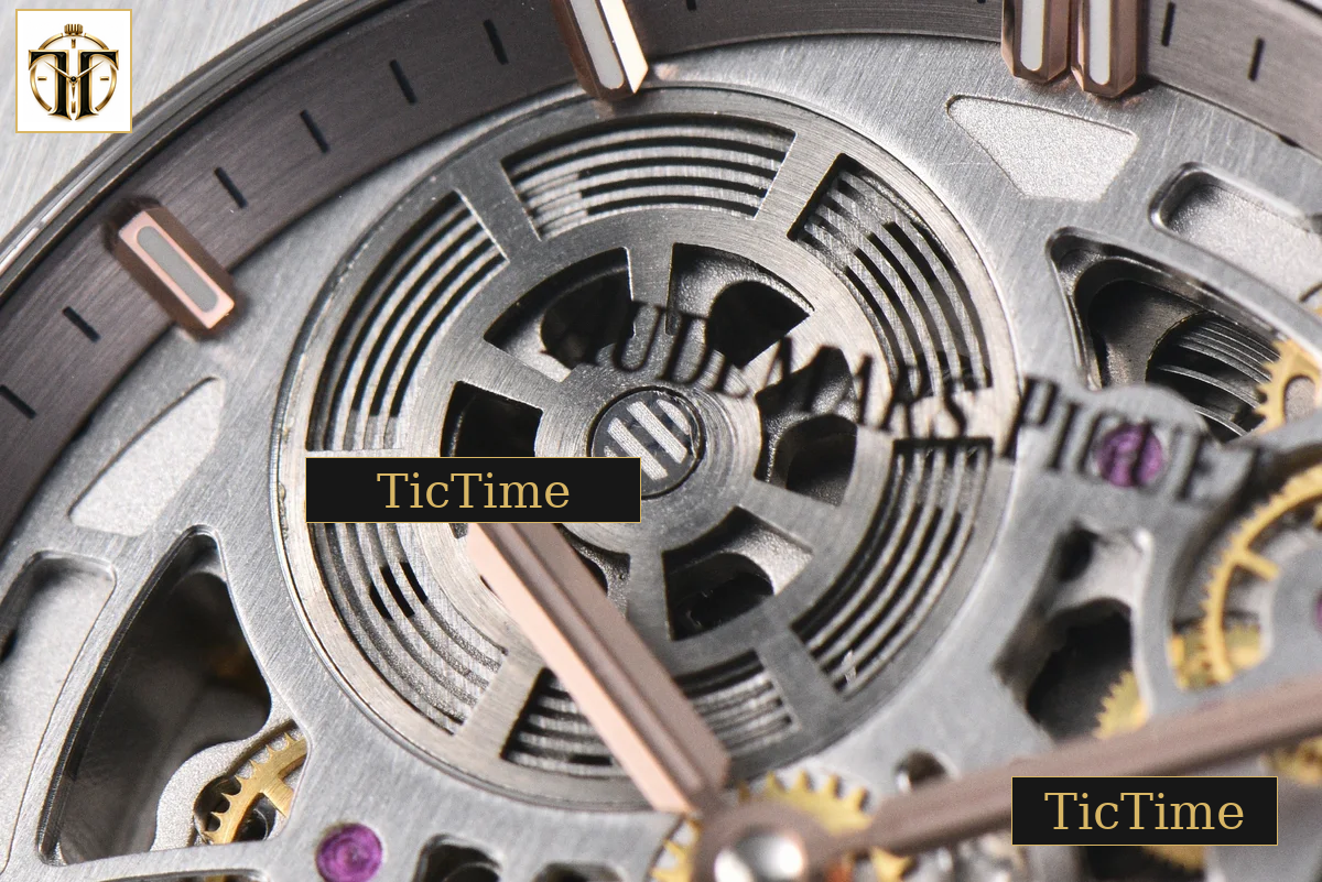 Royal Oak 16204 39mm ZF SS Skeleton Dial SS Bracelet A7124 — foto 7