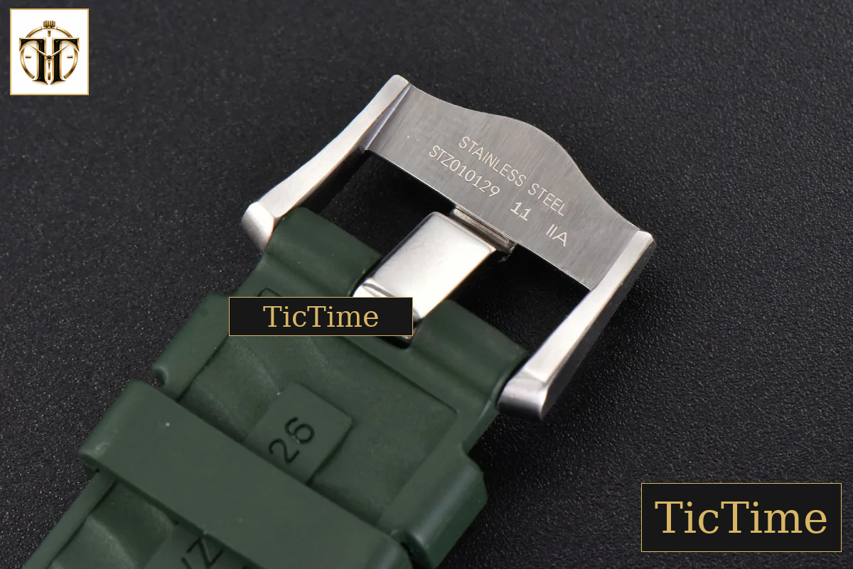Seamaster Diver 300M 42mm ORF Green Ceramic Green Dial Green Rubber Strap A8800 — foto 29