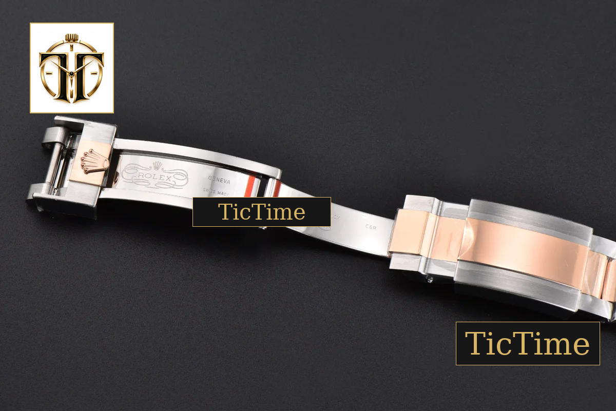 GMT Master CHNR Rootbeer 126711 Gold Factory YG/SS Oyster Bracelet V4 Weighted — foto 21