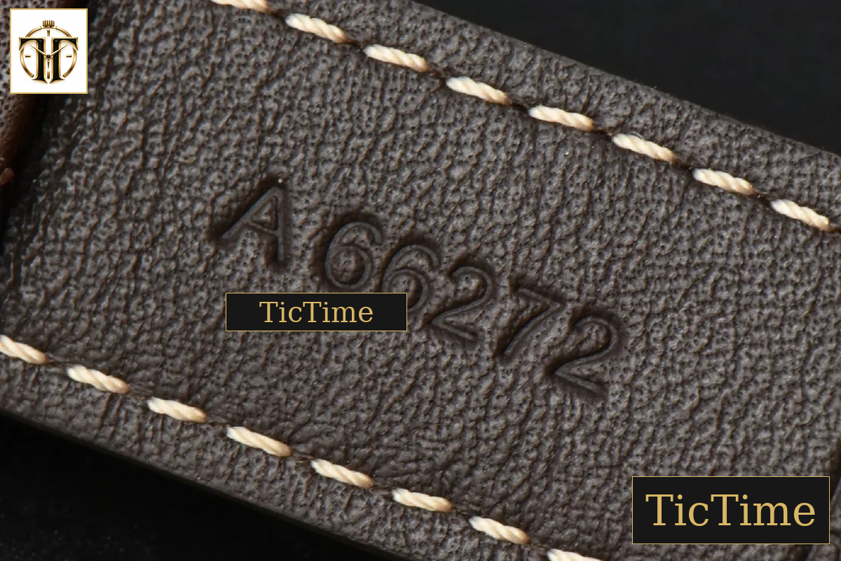 Mark XVIII IW327006 40mm V7F Titanium Black Dial Brown Leather Strap A2892 — foto 15