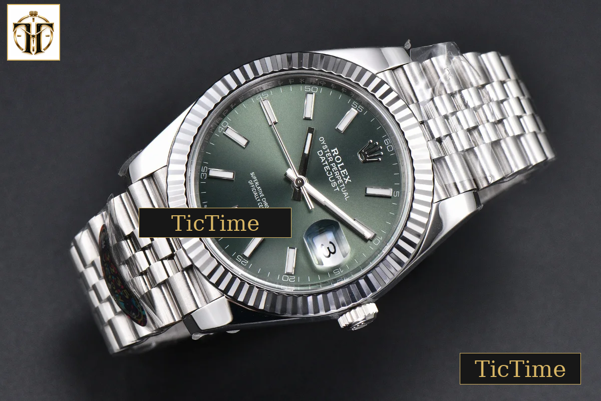 DateJust Mint 126334 41mm VF Green Dial Jubilee Bracelet DD3235 — foto 4