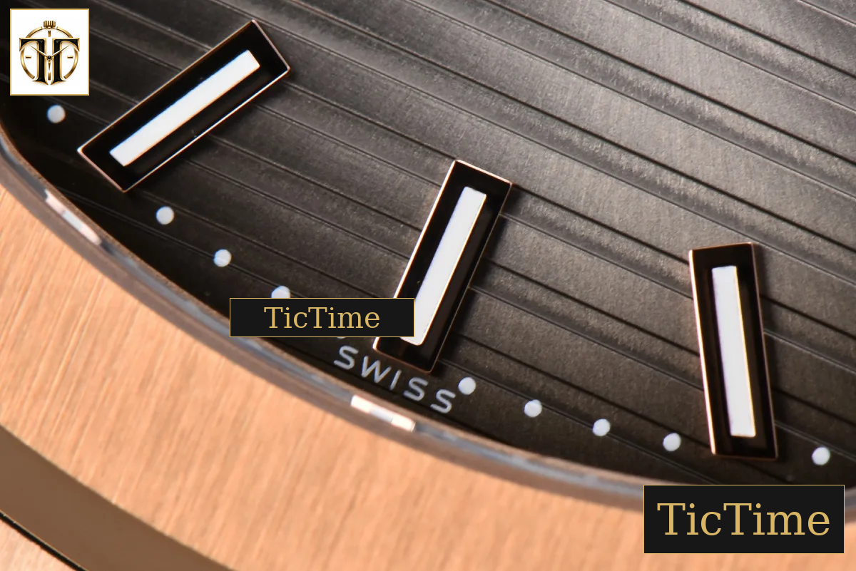 Nautilus 5711/1R PPF RG Gray Textured Dial RG Bracelet 324CS V4 — foto 9