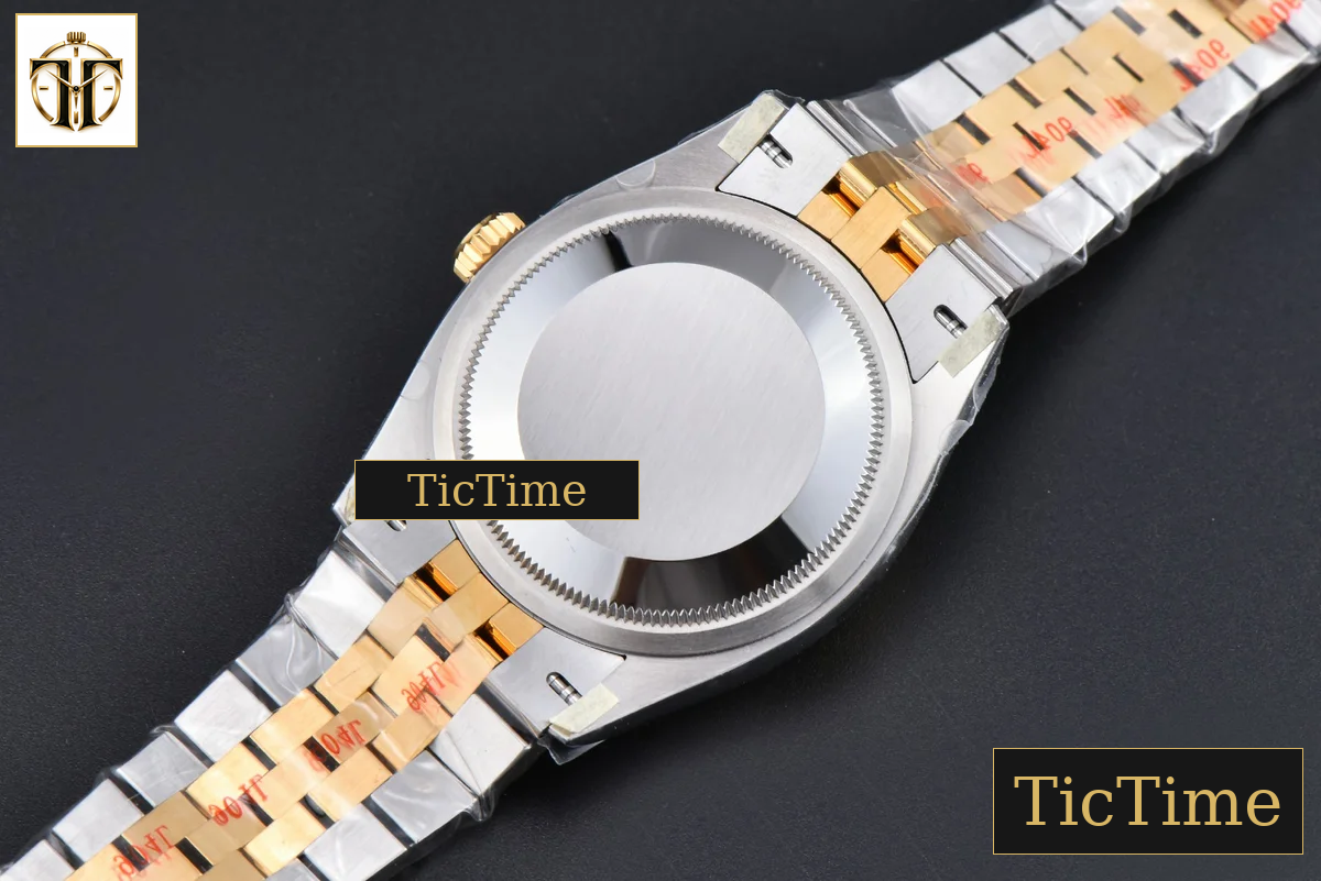 DateJust 126333 36mm Clean Factory YG/SS Black Dial Diamond Marker YG/SS Jubilee Bracelet VR3235 — foto 18