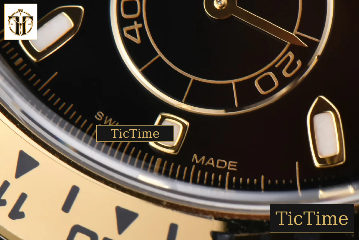 Daytona 116503 40mm Clean Factory YG/SS Black Dial Lume Marker YG/SS Bracelet SH4130 — foto 9