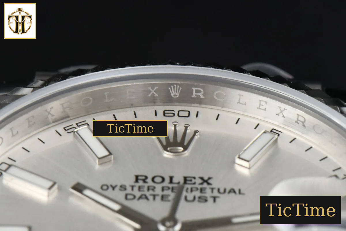 DateJust 126334 41mm ZF Silver Dial Jubilee Bracelet 2824 — foto 13