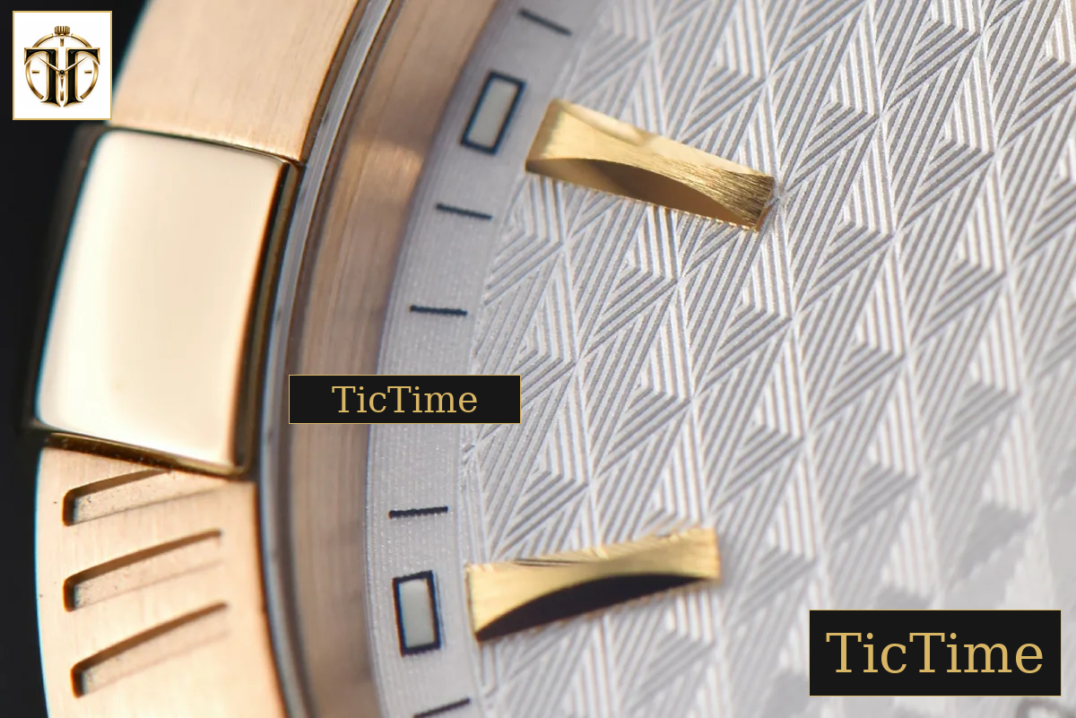 Constellation 38mm VSF YG/SS White Textured Dial YG/SS Bracelet A8500 — foto 7
