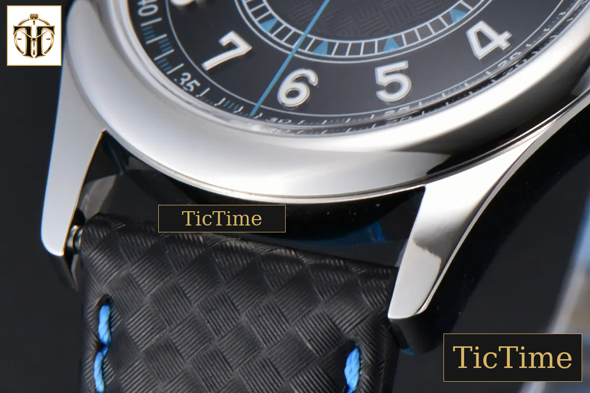 Calatrava 6007G 40mm ZF Black Dial Blue Hand Nylon Strap 9015 — foto 10