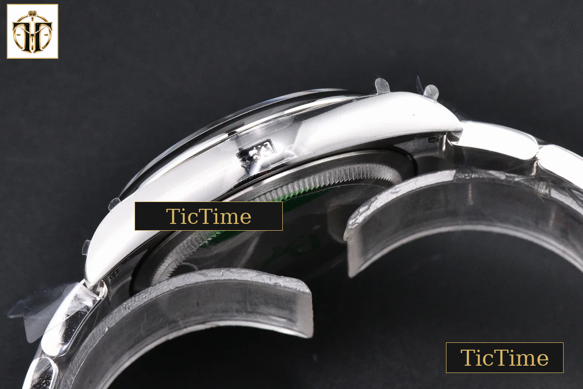 Oyster Perpetual 316L Pistachio 126000 36mm BPF Green Dial SS Bracelet SH3132 — foto 17
