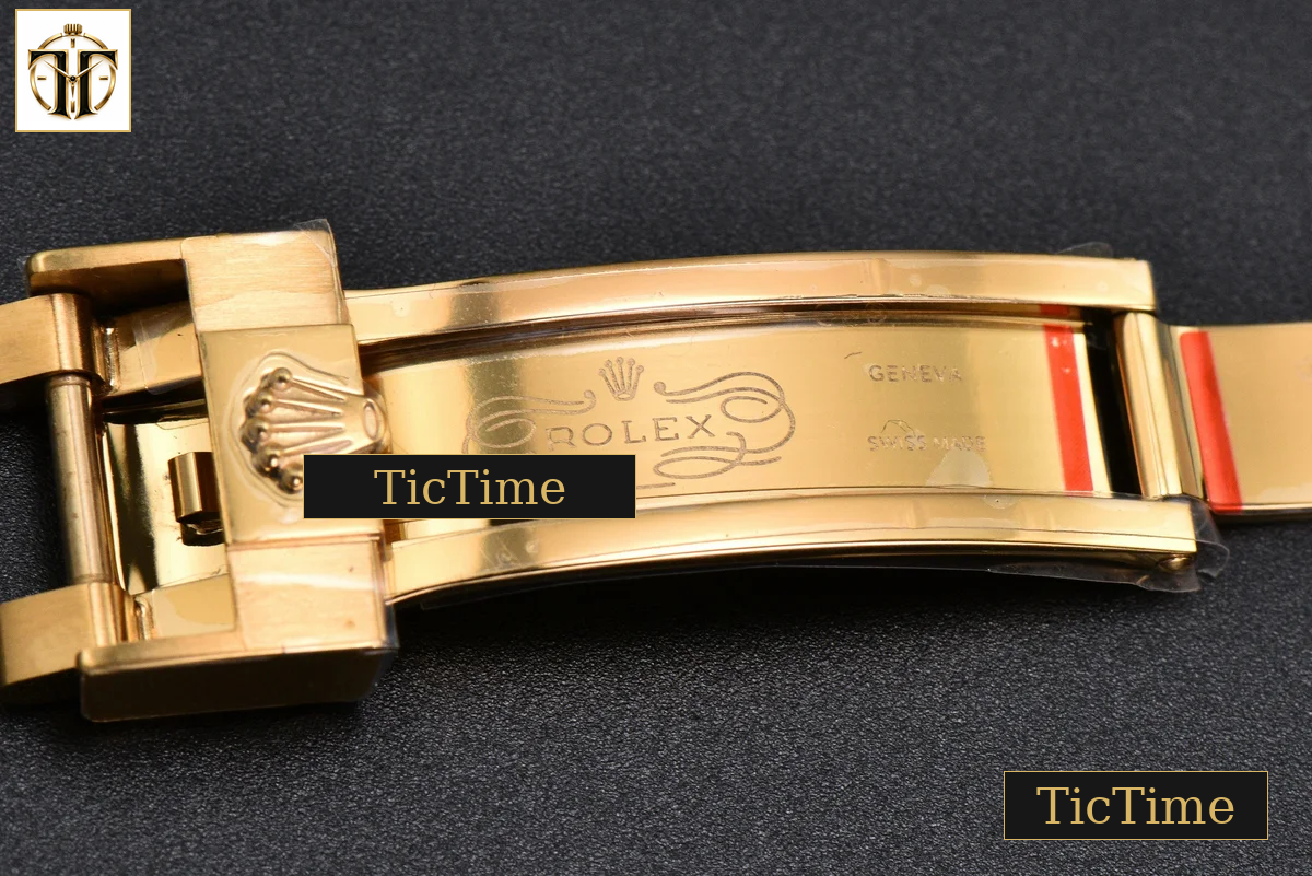 Daytona UFO 126518 40mm UF YG Black Subdial Oysterflex Strap (Free Sprung) UF4131 — foto 31