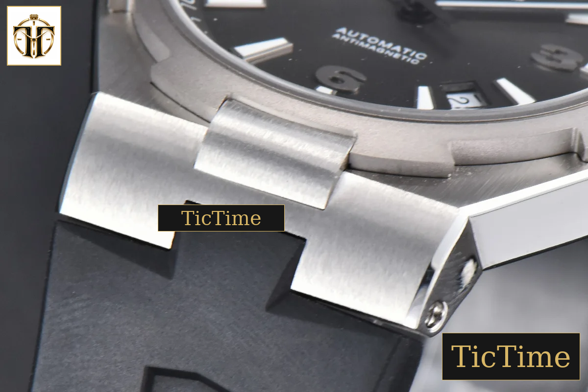 Overseas 47040 42mm PPF Gray Dial Black Rubber Strap A1226 — foto 11