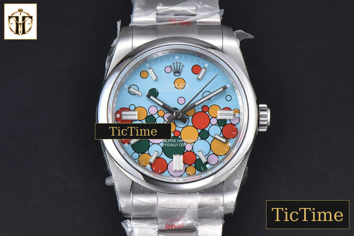 Oyster Perpetual 904L Smooth Bezel 126300 41mm GMF Tiffany Blue Ballon Dial SS Bracelet VR3230 — foto 3