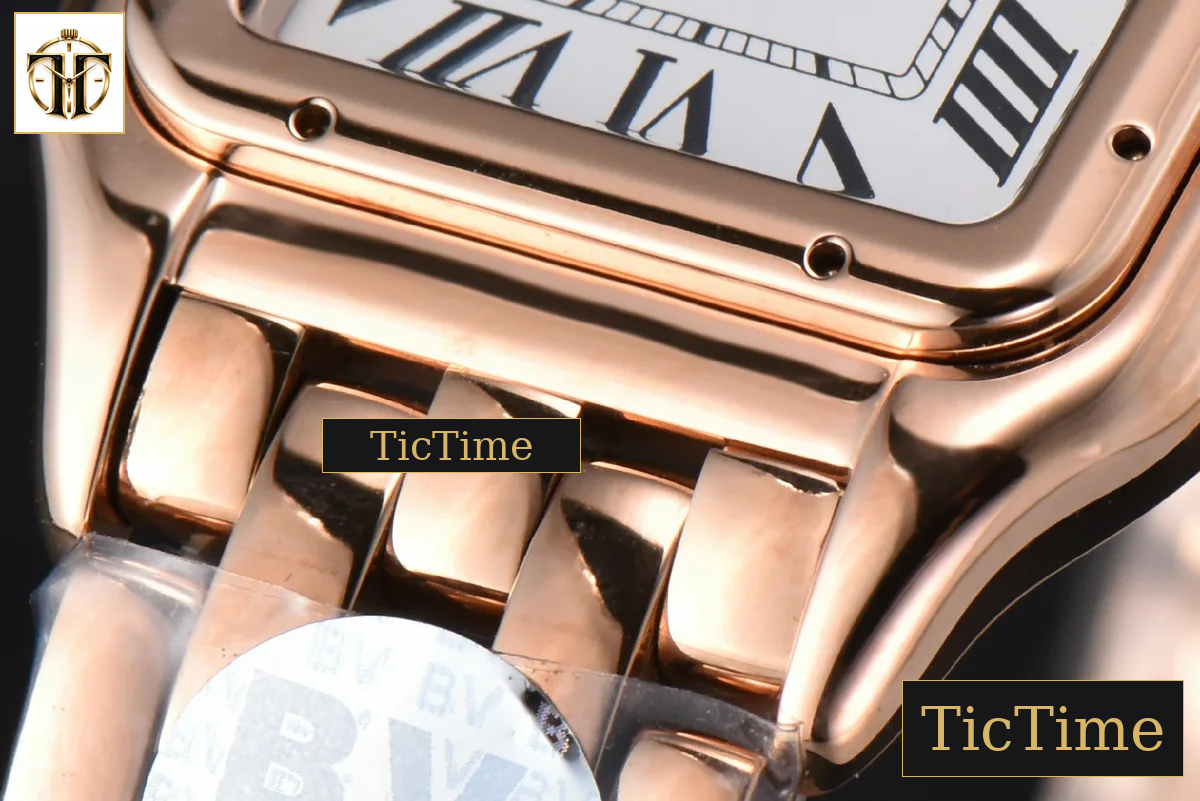 Panthère Secrete Ladies 27mm BVF RG White Dial RG Bracelet Ronda Quartz — foto 9
