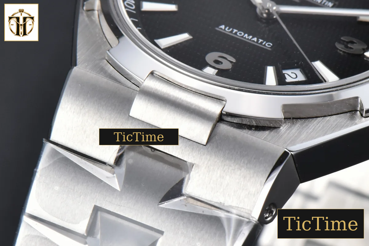 Overseas 47040 42mm PPF Black Dial SS Bracelet A1226 — foto 11