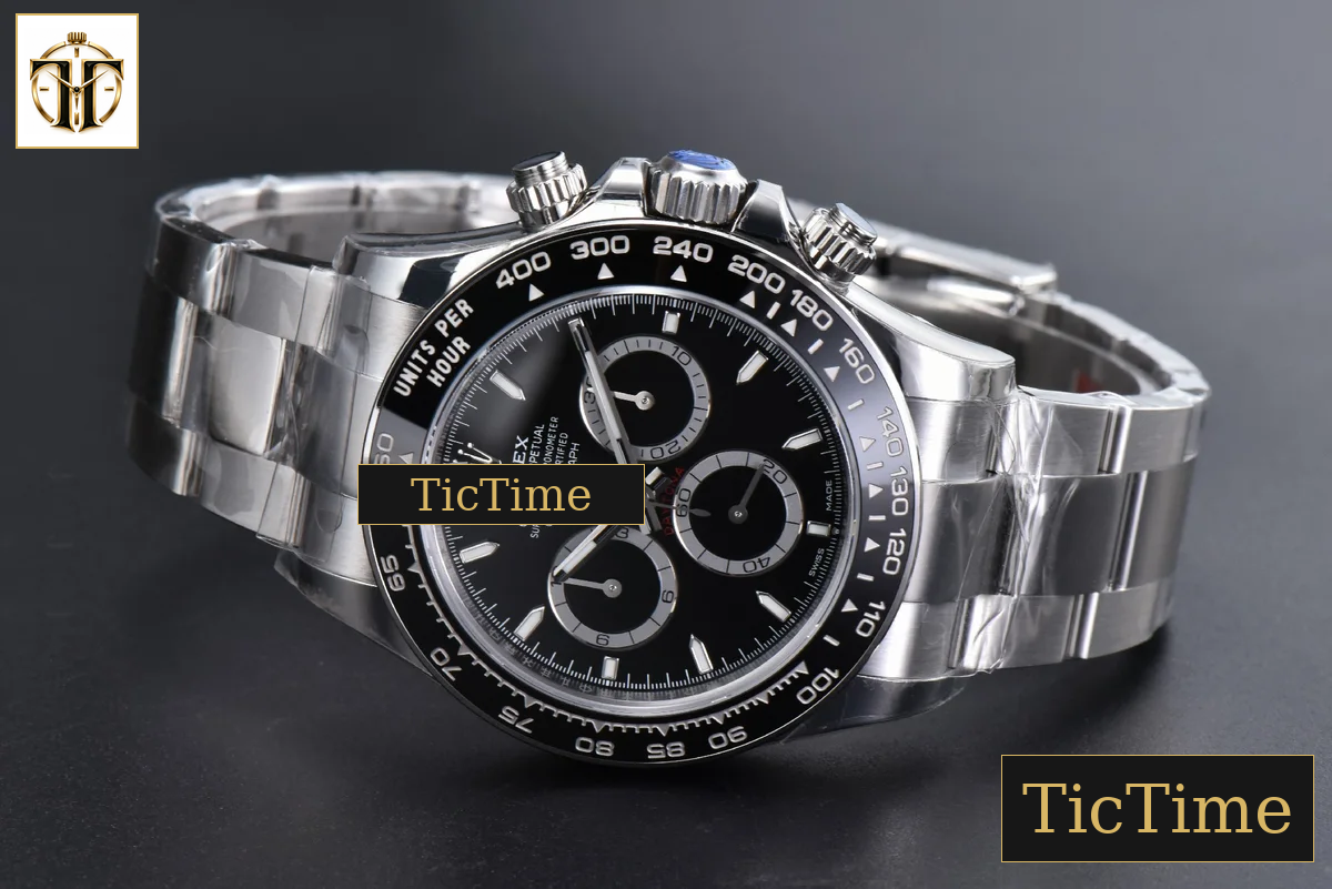 Daytona 904L 126500 40mm VSF Black Dial SS Braclet DD4131 — foto 16