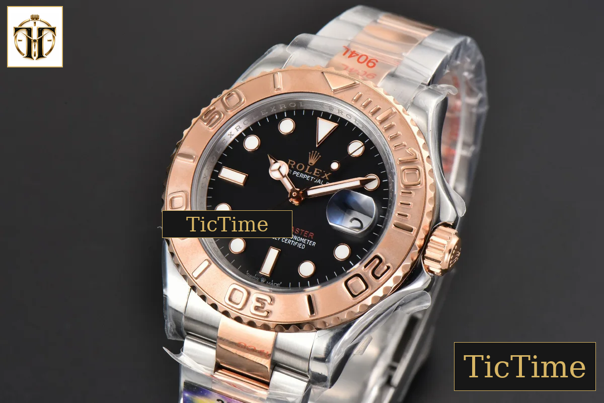 Yacht-Master 126621 40mm CSF RG/SS 904L Black Dial RG/SS Bracelet VR3235 — foto 4