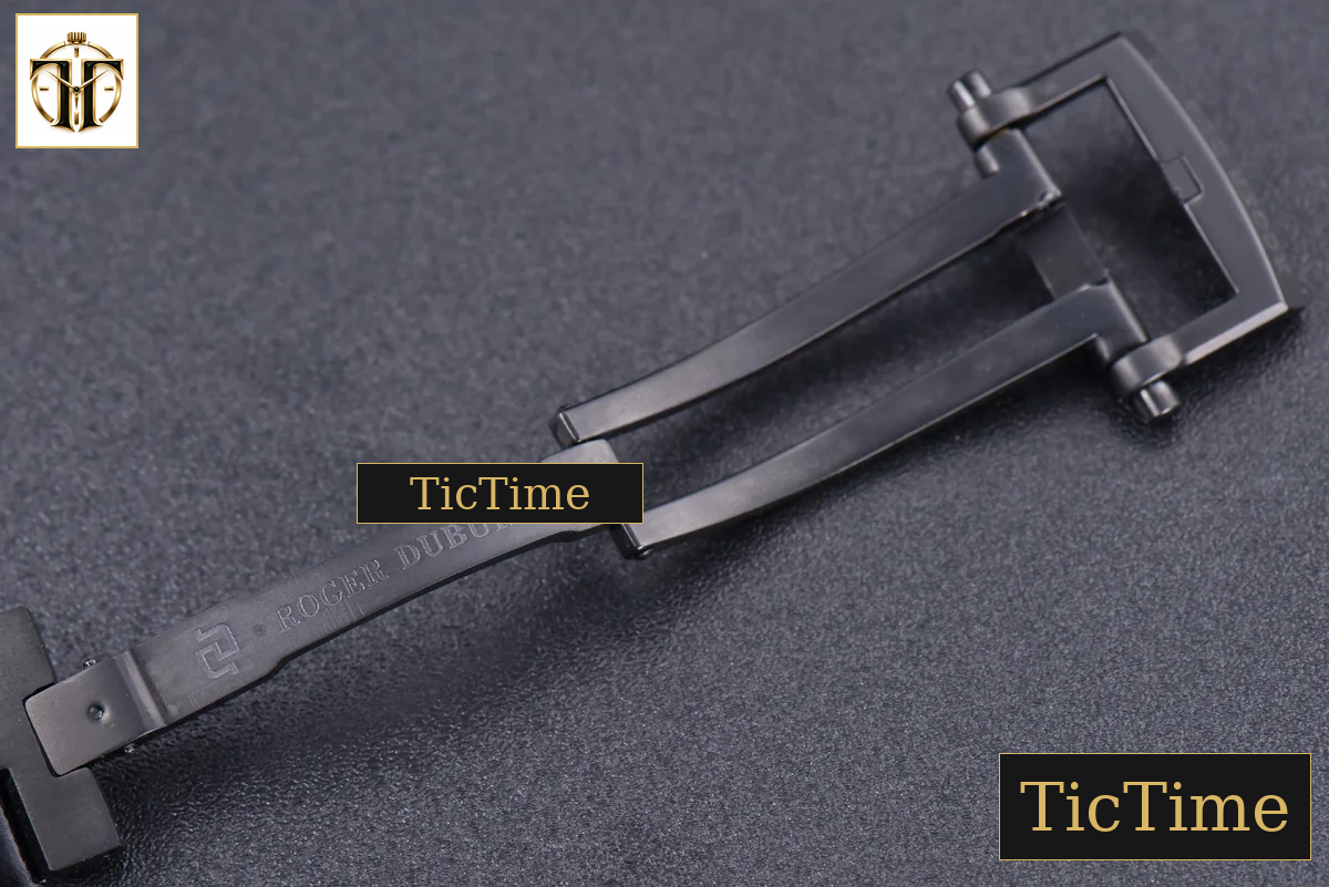 Excalibur Spider 47mm BBRF Skeleton Dial Black Leather Strap Flying Tourbillon Manual Wind — foto 26