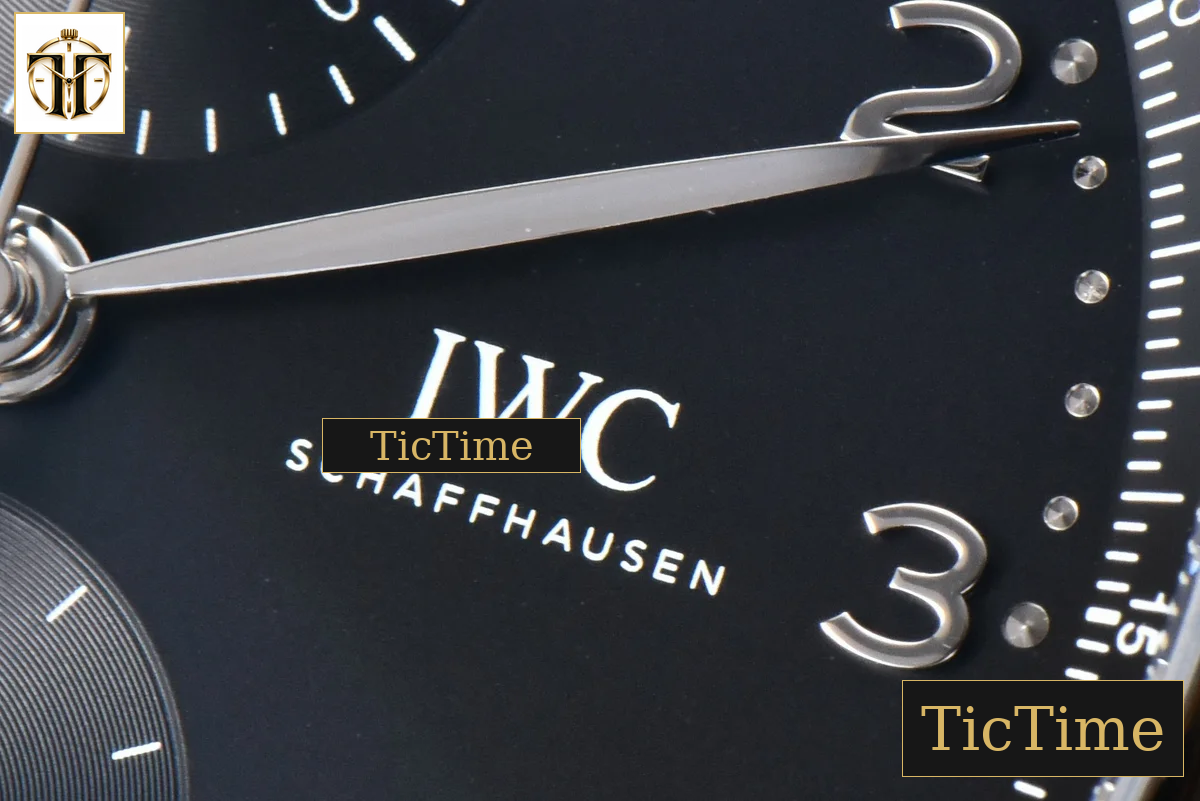 Portuguese IW371609 41mm ZF Black Dial SS Bracelet A96355 — foto 11