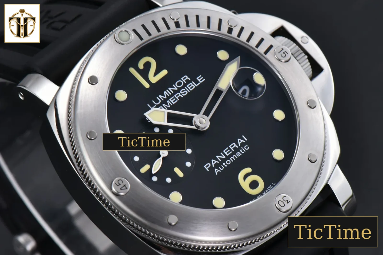 Luminor Submersible PAM1024 44mm VSF Black Dial Rubber Strap — foto 13